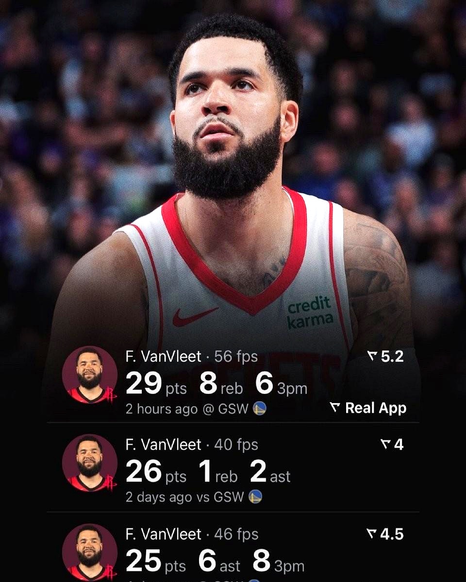 猛龙击败雷霆，范弗利特表现出色