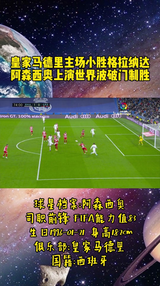 爆冷！格兰纳达击败皇家马德里